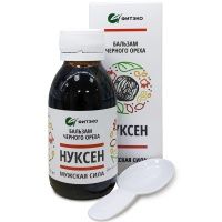 Нуксен мужская сила, бальзам черного ореха, ятрышник, лимонник, копеечник, левзея..., Фитэко, 100 мл